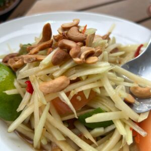 ส้มตำ  Papaya Salad (VEG. AVAIL)