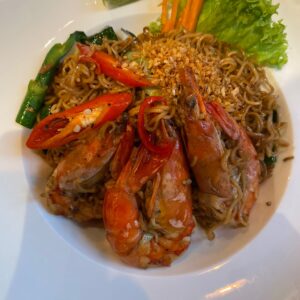มาม่าผัดขี้เมา Drunken Noodle Mee Mama ( VEG. AVAIL)