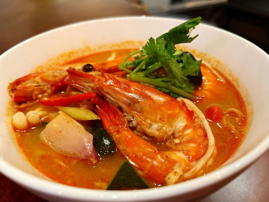 Tom Yum Seafood at Thong Thai Bistro
