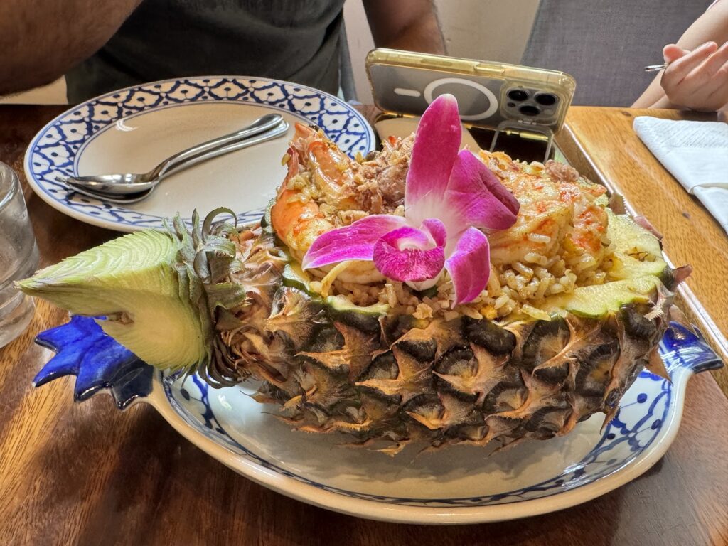 Fresh Pineapple Fried Rice in Singapore: A Sweet and Authentic Thai Favourite