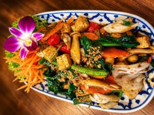 Stir Fried Basil with paneer