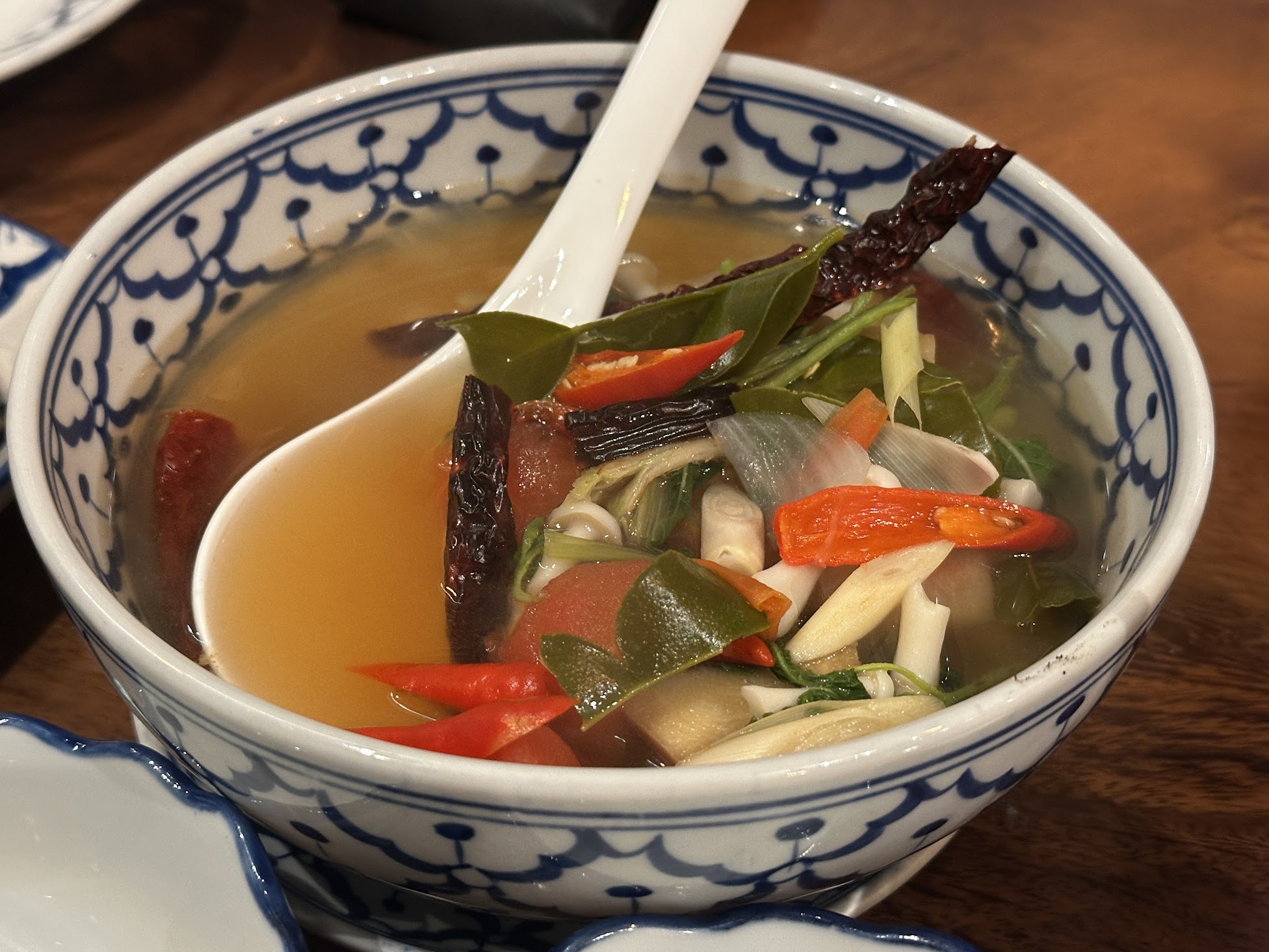 Clear Tom Yum Soup