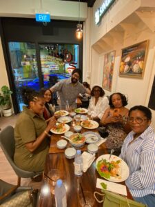 Thai food gathering